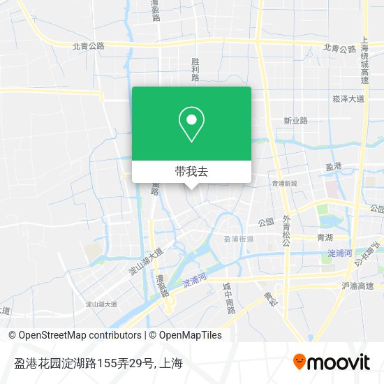 盈港花园淀湖路155弄29号地图