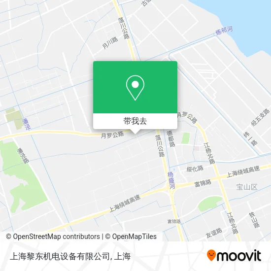 上海黎东机电设备有限公司地图