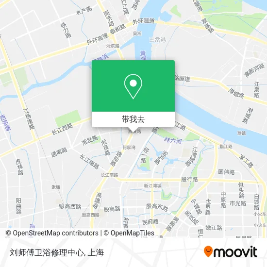 刘师傅卫浴修理中心地图