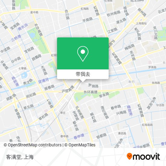 客满堂地图