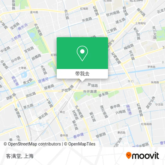 客满堂地图