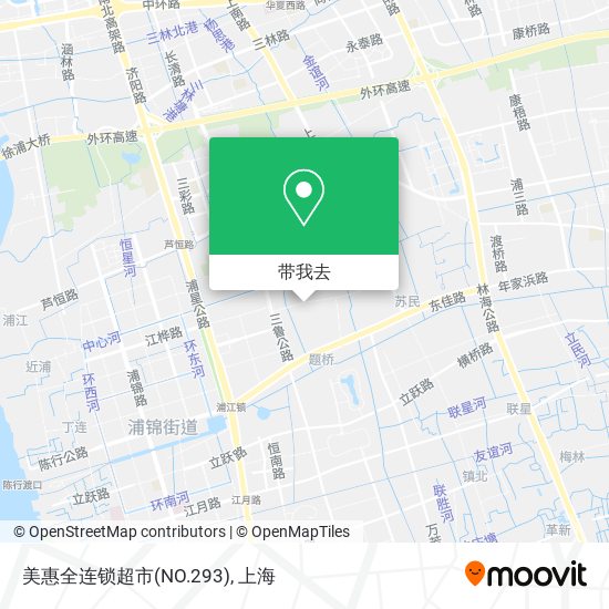 美惠全连锁超市(NO.293)地图