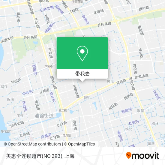 美惠全连锁超市(NO.293)地图