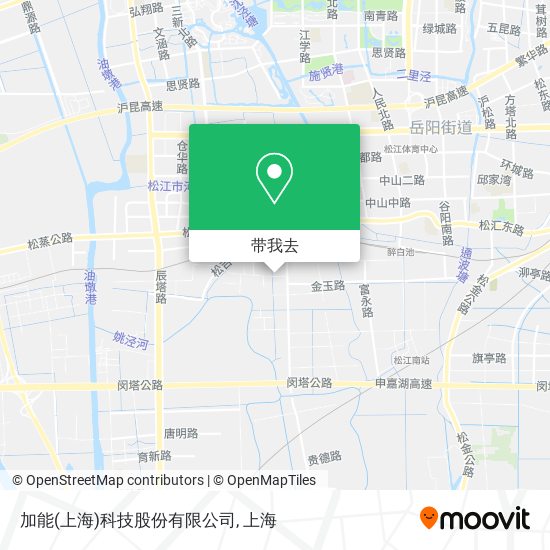 加能(上海)科技股份有限公司地图