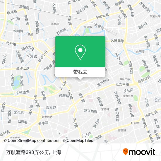万航渡路393弄公房地图