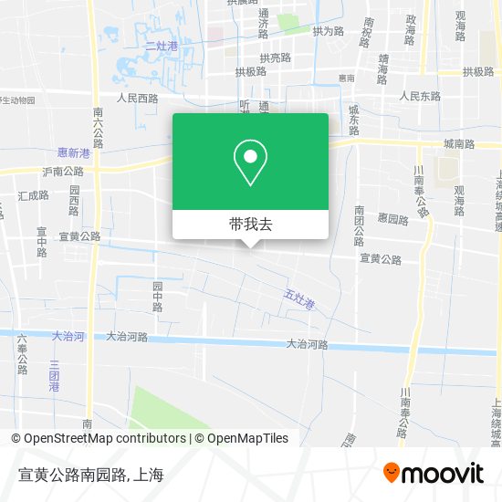 宣黄公路南园路地图