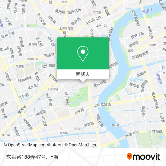 东泉路188弄47号地图