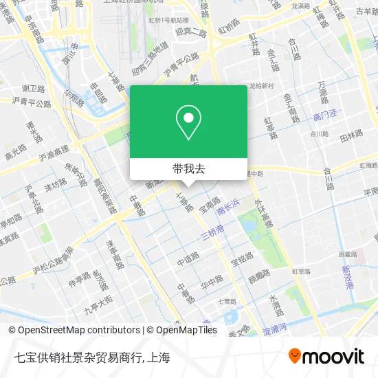 七宝供销社景杂贸易商行地图