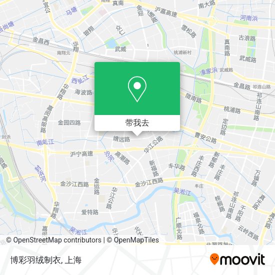 博彩羽绒制衣地图