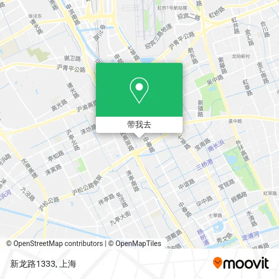 新龙路1333地图