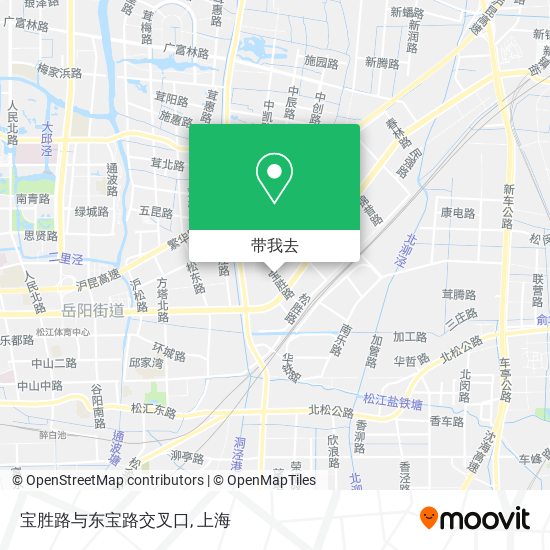 宝胜路与东宝路交叉口地图