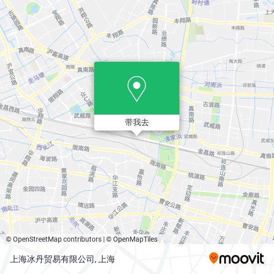 上海冰丹贸易有限公司地图
