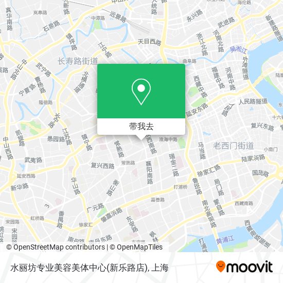水丽坊专业美容美体中心(新乐路店)地图