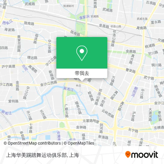 上海华美踢踏舞运动俱乐部地图