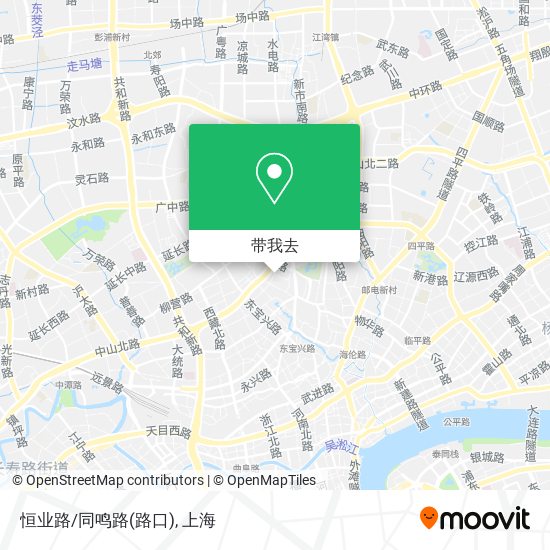 恒业路/同鸣路(路口)地图