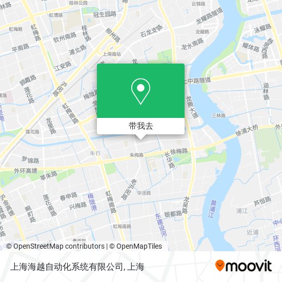 上海海越自动化系统有限公司地图