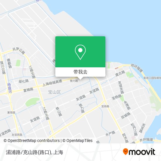 湄浦路/克山路(路口)地图
