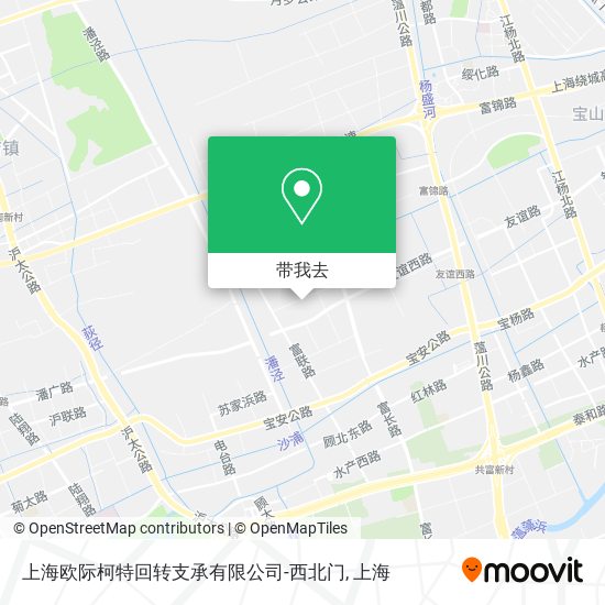 上海欧际柯特回转支承有限公司-西北门地图