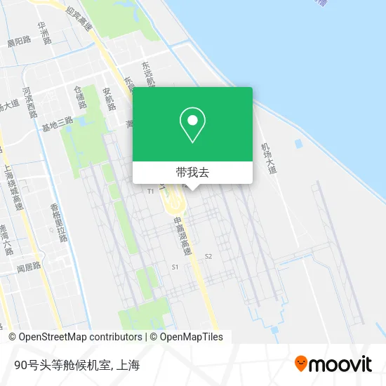 90号头等舱候机室地图