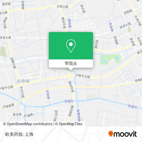 欧美药妆地图