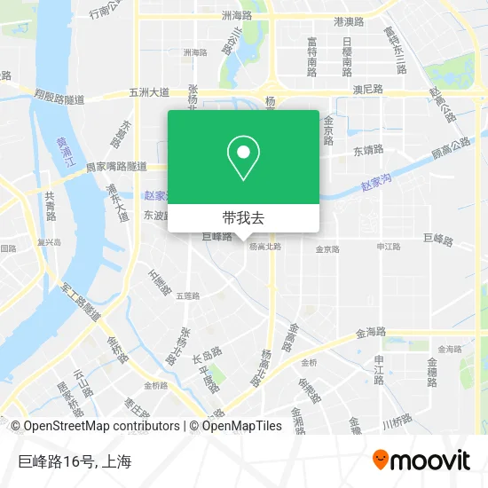 巨峰路16号地图