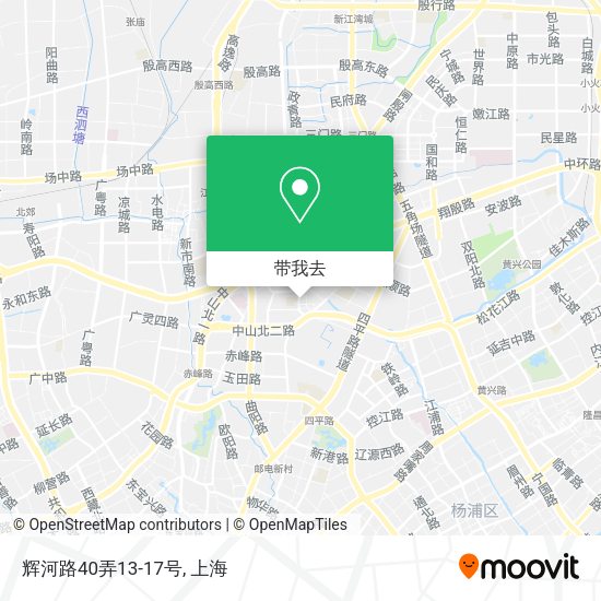 辉河路40弄13-17号地图