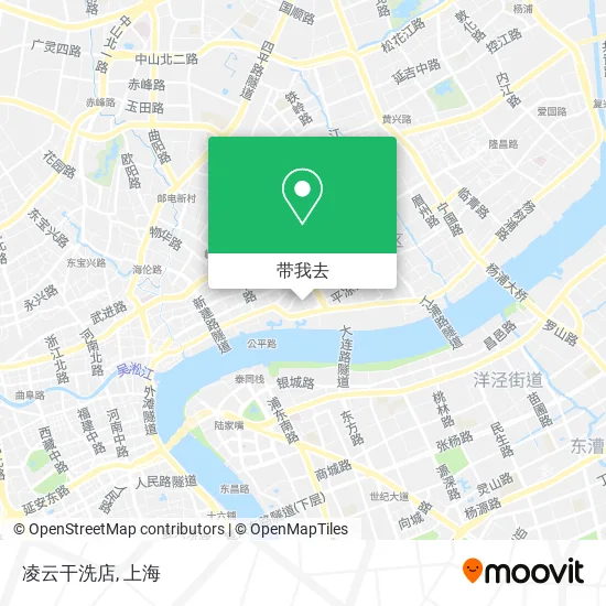 凌云干洗店地图