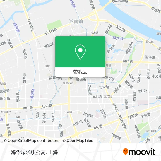 上海华瑞求职公寓地图