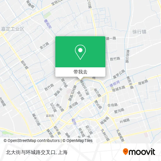 北大街与环城路交叉口地图