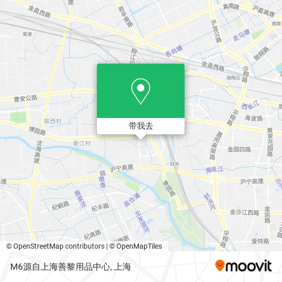 M6源自上海善黎用品中心地图