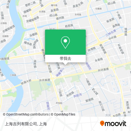 上海吉列有限公司地图