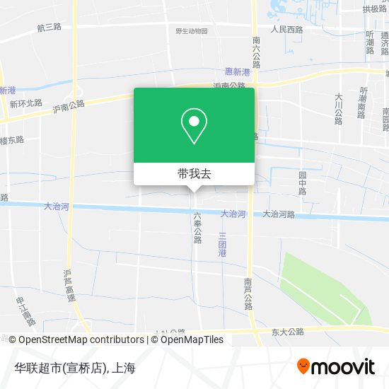 华联超市(宣桥店)地图