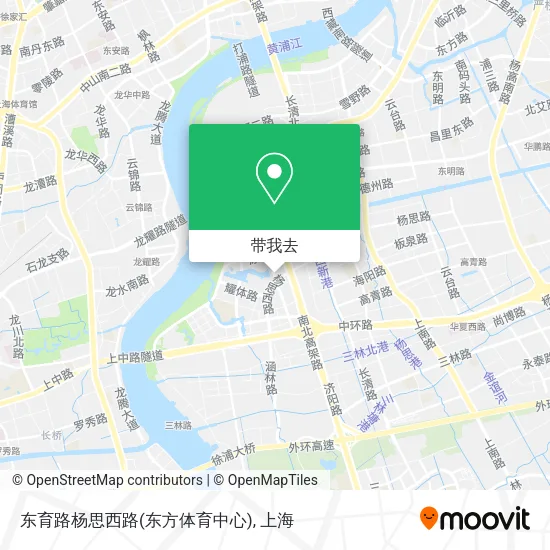 东育路杨思西路(东方体育中心)地图