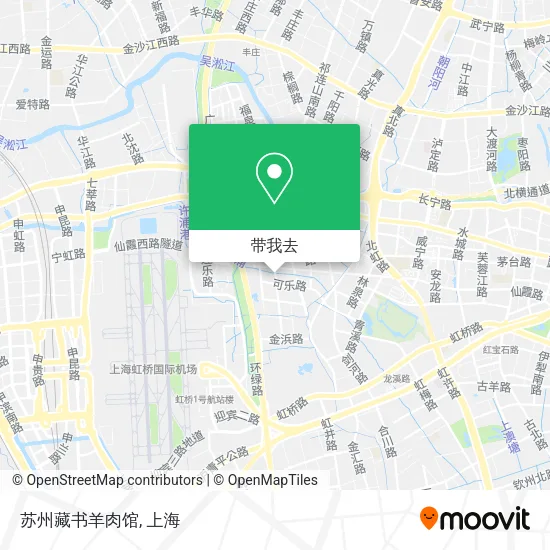 苏州藏书羊肉馆地图