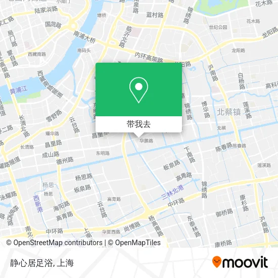 静心居足浴地图