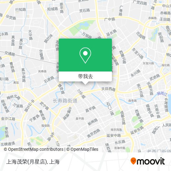 上海茂荣(月星店)地图