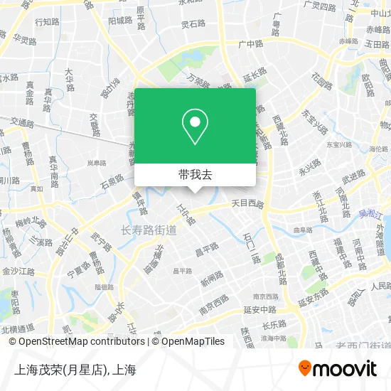 上海茂荣(月星店)地图