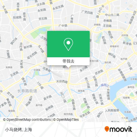 小马烧烤地图