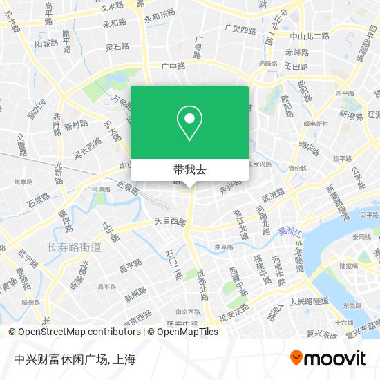 中兴财富休闲广场地图