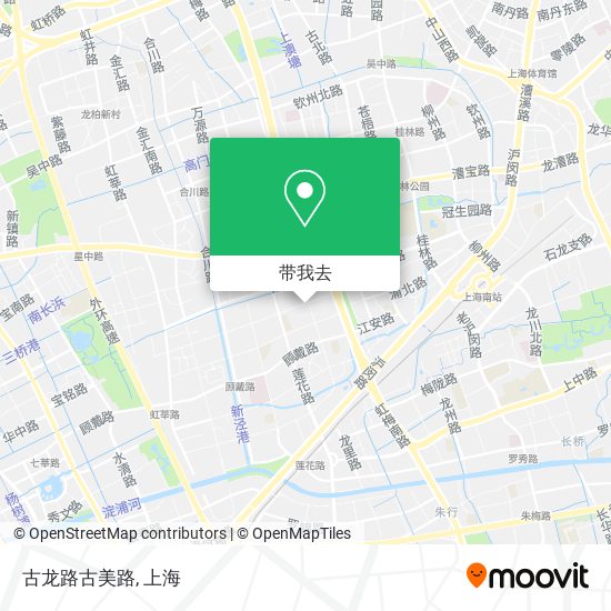 古龙路古美路地图
