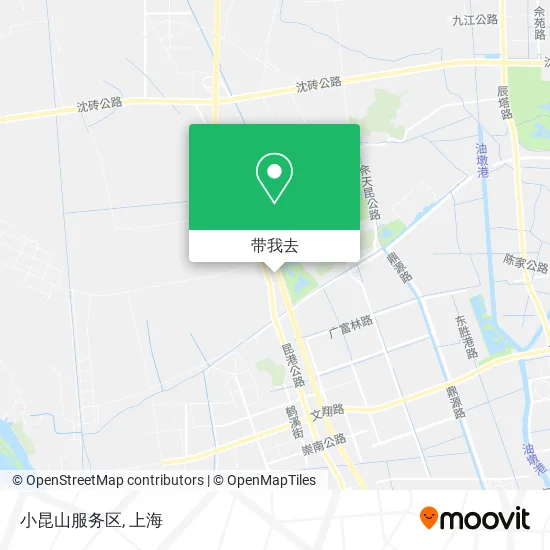 小昆山服务区地图