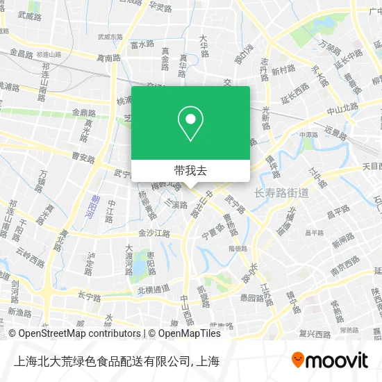 上海北大荒绿色食品配送有限公司地图