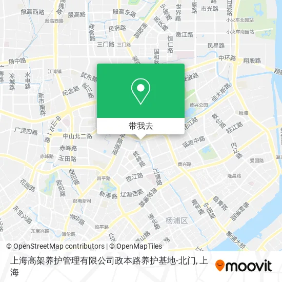 上海高架养护管理有限公司政本路养护基地-北门地图