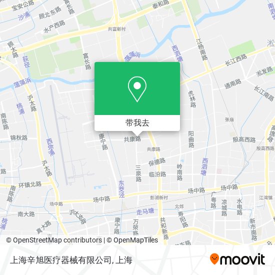 上海辛旭医疗器械有限公司地图