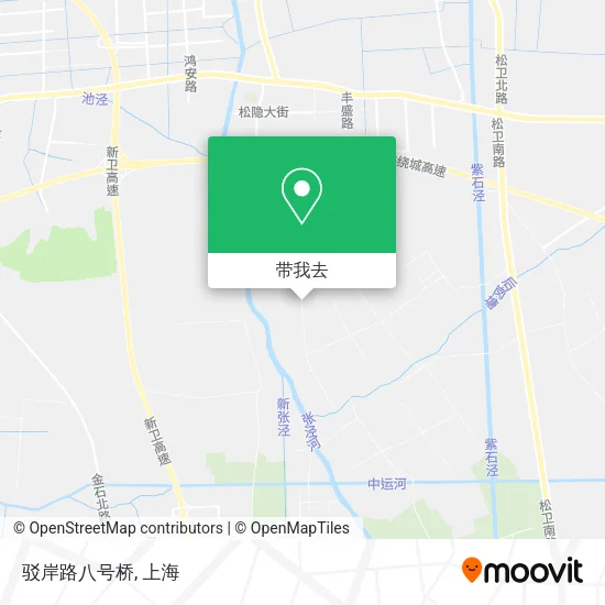 驳岸路八号桥地图