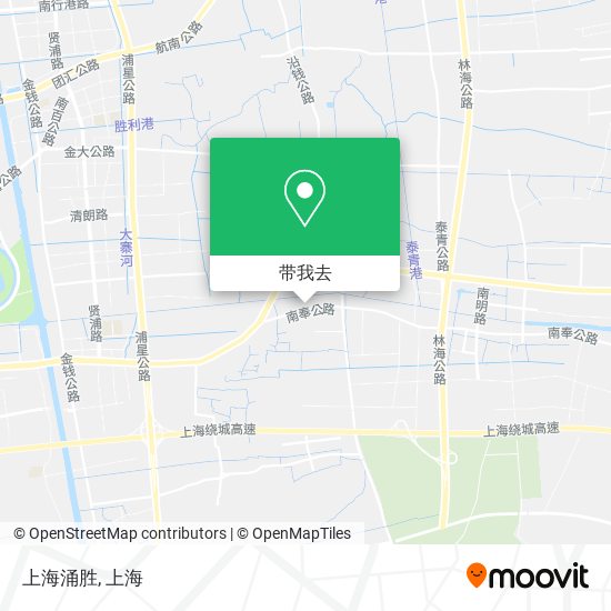 上海涌胜地图