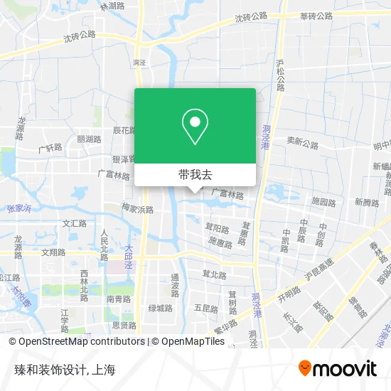 臻和装饰设计地图