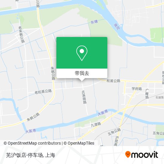 芜沪饭店-停车场地图