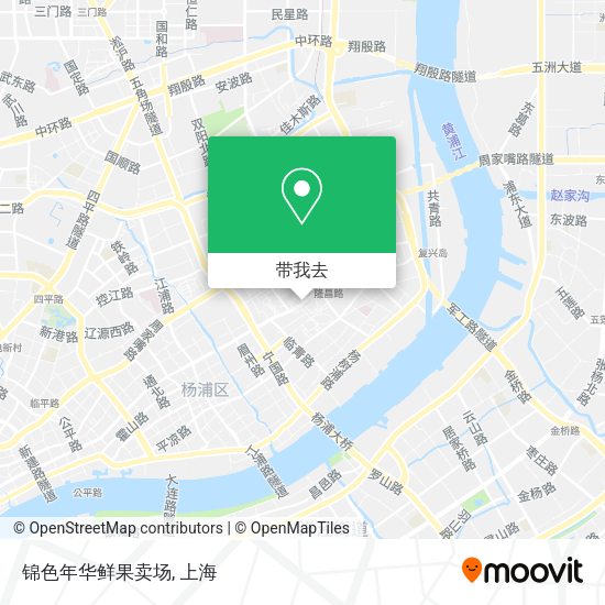 锦色年华鲜果卖场地图