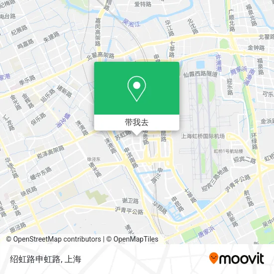 绍虹路申虹路地图
